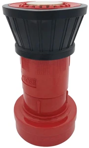 Fire Hose Nozzle 2 Inch NPSH Thermoplastic Fire Equipment Industial Heavey Duty - Imagen 1 de 12