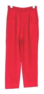 Pantaloni grigi St John Collection Marie taglia 6 rosso Santana abito in maglia casual pantaloni S  - Foto 1 di 6