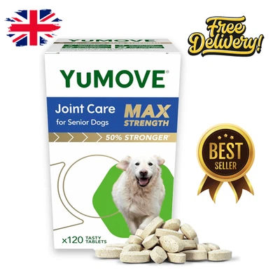 YuMOVE Senior Dog MAX Strength Joint Supplement 120 Tablets