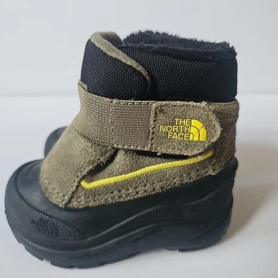 North Face Toddler snow boots Size 5 05-173 Rubber Base HEAY SEEKER Insulated - Image 1 of 4