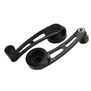 Pair 4.5" Car Truck Manual Billet Window Crank Aluminum Handle Winder with Knob - Picture 1 of 12