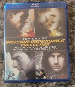 Mission Impossible Collection 1,2,3,4 Ghost Protocol Blu-Ray NEVER TRUST STOCK - Picture 1 of 2