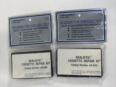 KIT REPARACIÓN CASETE REALISTA - NOS Lote de (2) Foto 1 de 3