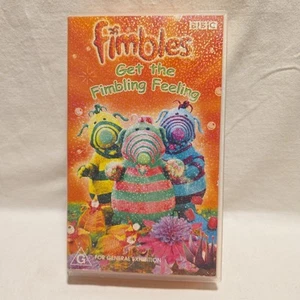 The Fimbles Get the Fimbling Feeling VHS Video Exclusive Orange coloured Tape - Imagen 1 de 11