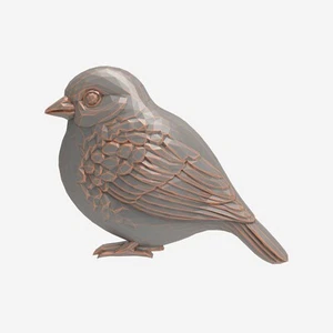 Bird Sculpture STL File For CNC Router 3D Printer Laser Printable Model - Picture 1 of 7