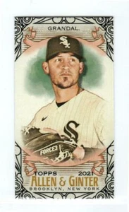 2021 Topps Allen and Ginter Mini Black Border #298 Yasmani Grandal (ref 238549) - Imagen 1 de 1