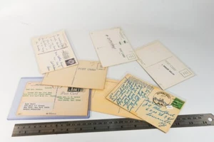 Vintage Big Lot of Canceled Stamps Babe Ruth Confederate Alaska Etc CF8 - Picture 1 of 8