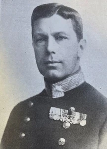 1926 Vintage Magazine Illustration Crown Prince Gustavus Adolphus of Sweden - Picture 1 of 2