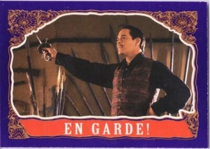 The Addams Family Card 1991 #18 En Garde! & Top Loader Topps Paramount - Picture 1 of 2