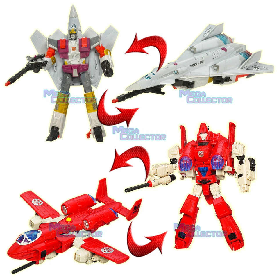 Transformers G1 Generations Universe Electronic Ultra Silverbolt Red Powerglide Foto 1 de 1
