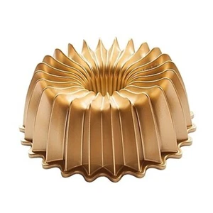 Nordic Ware Brilliance Bundt Cake Pan, Gold - Picture 1 of 5