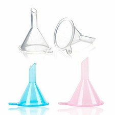 Confezione da 20 mini in plastica IMBUTI. diversi colori disponibili.