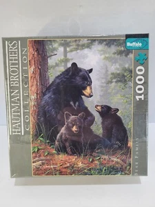 Schwarzbär Familienpuzzle 1026 Teile 27""×20"" Hautman Brothers Büffelspiele - Bild 1 von 4