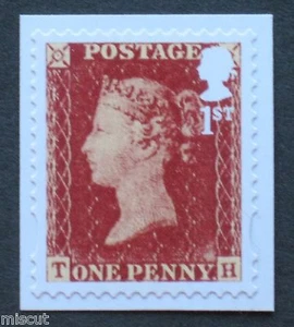 2016 Royal Mail 500 Penny rot 175 Jahre Jubiläum EINZELN aus Heft SG 3806 - Bild 1 von 1