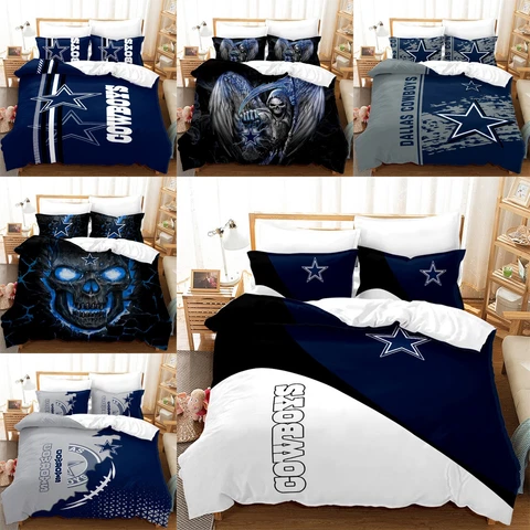 Dallas Cowboys Pillowcase Duvet Cover Comforter/Quilt Cover Home Bedding Set Cover