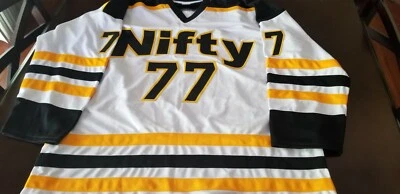 Ray Bourque Signed Autographed Bruins Jersey JSA COA custom “Nifty” front - Image 1 of 4