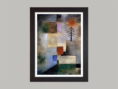 Small Fir by Paul Klee  Abstract Art Print Bauhaus Available Framed Wall Art - Image 1 of 4