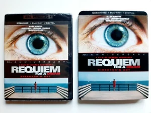 Requiem For A Dream Director's Cut: 4K, Blu Ray, Digital w/ Slipcover New Mint - Picture 1 of 8