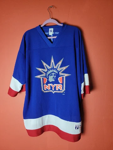 Wayne Gretzky Liberty New York Rangers Jersey XL Vintage logo 7 Cover