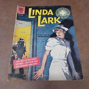 Linda Lark 3 Silver Age 1962-Dell comics-Terror Horror night cover-nurse stories