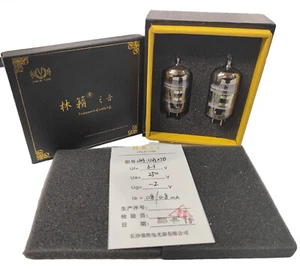 Gold / 12AX7 ECC83 / Matched Pair / LINLAI / Vacuum Tube / HIFI Amplifier / New - Picture 1 of 3