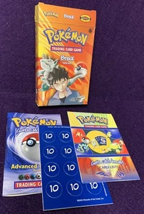 Mazzo tematico Pokémon Gym Heroes Brock SCATOLA VUOTA (NO CARTE) + libro regole elenco carte - Foto 1 di 10