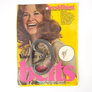 Cinturón de vacío vintage años 70 Groovy psicodélico divertido mujer embalaje cosa fresca B-5 - Imagen 1 de 8