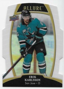 19/20 UPPER DECK ALLURE WHITE RAINBOW PARALLEL Hockey (#1-100) U-Pick From List
