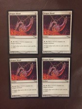 4x Dragon Blood NM/MINT MTG Mirrodin Uncommon x4 Playset Magic