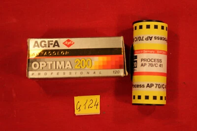 Agfa Color Optima 200 Professional 120 Process AP 70/c 41 - Photo 1/4