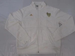 New(Minor Flaw) Dallas Mavericks Womens Size M Medium White Adidas Zip-Up Jacket - Picture 1 of 5