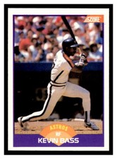 1989 Score  #226 Kevin Bass - Houston Astros