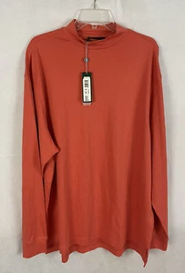 Maglione Ben Hogan Performance Pima Cotone Arancione Paprika Uomo Taglia X-Large - Foto 1 di 7