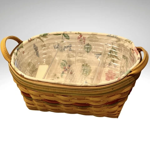 Longaberger Autumn Reflections Basket Combo Daily Blessings Large 2001 USA Cover
