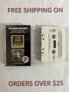 DOOBIE BROTHERS BEST OF VOL. I & II 2 ON 1 CASSETTE "CHINA GROVE make your lot - Picture 1 of 2