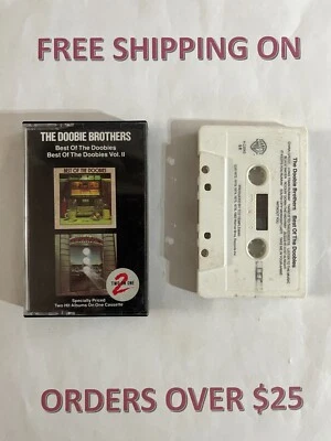 DOOBIE BROTHERS BEST OF VOL. I & II 2 ON 1 CASSETTE "CHINA GROVE make your lot - Image 1 of 2