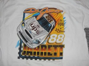Vintage NASCAR Dale Jarrett 88 UPS T-Shirt White Crew Neck XL UNWORN ! - Picture 1 of 5