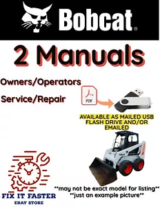 BOBCAT 863 DIRECCIÓN MANUAL OPERADORES ESQUEMAS DE SERVICIO REPARACIÓN PROPIETARIOS PDF USB - Imagen 1 de 7