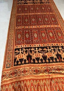 Große Sumba Ikat, Royal Design, handgewebt, Tagesdecke, Decke, Pflanzenfarben - Bild 1 von 10