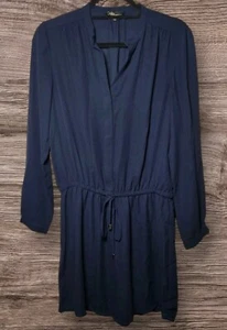 Abito donna Dalia manica lunga colore blu taglia 6 - Foto 1 di 19