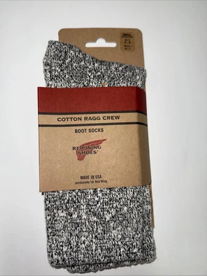 Red Wing Shoes Cotton Ragg Crew Socks Women's  Size 4-7 Men's (slate) - Image 1 of 4
