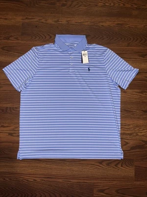 Polo Ralph Lauren XXl Shirt Performance Striped Golf - Image 1 of 4