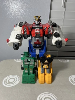 Power Rangers Deluxe Turbo Rescue Megazord 1997 Foto 1 de 4