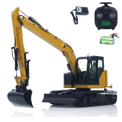 1/14 C308 RC Hydraulic Excavator 4 Valve RC Vehicle Extended Arm Brushless Motor - Image 1 of 4