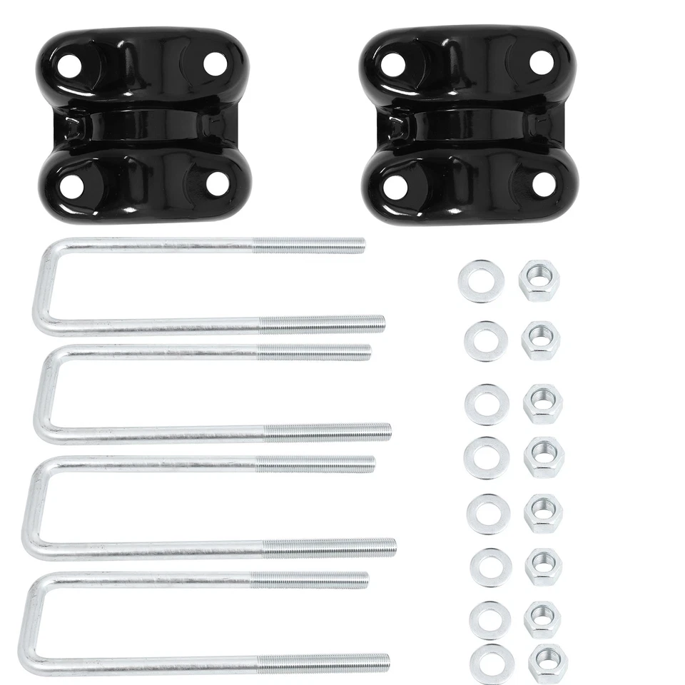 Rear Axle U Bolt & Plate For 1988-1998 Silverado Sierra Tahoe Yukon Cadillac Foto 1 de 4