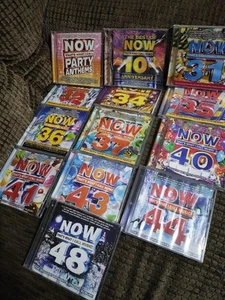NOW That's What I Call Music CD Lot Of 13 Party Anthems 10th Anniversary & More - Picture 1 of 12