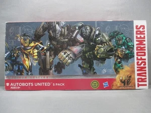 Transformers Age of Extinction AUTOBOTS UNITED Paquete de 5 Edición Platino 2014 - Imagen 1 de 16