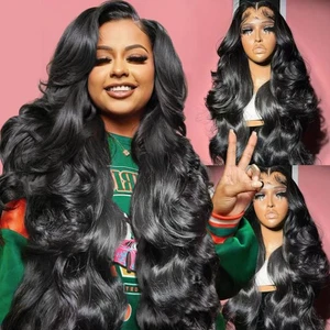 30 Inch Body Wave Lace Front Wigs Human Hair 13x6 HD Lace Front Wigs Human Ha... - Bild 1 von 6