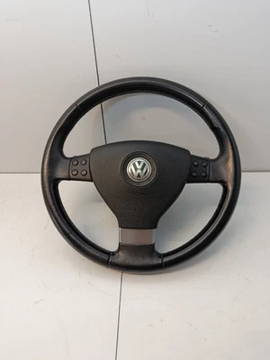 VW Golf 5 V 1K Touran 1T Eos 1F Lederlenkrad Multifunktion komplett 1Q0419091N - Bild 1 von 4