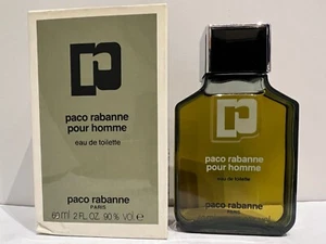 PACO RABANNE HOMME EAU DE TOILETTE 60ML DISCONTINUED VINTAGE OLD FORMULA - Imagen 1 de 2